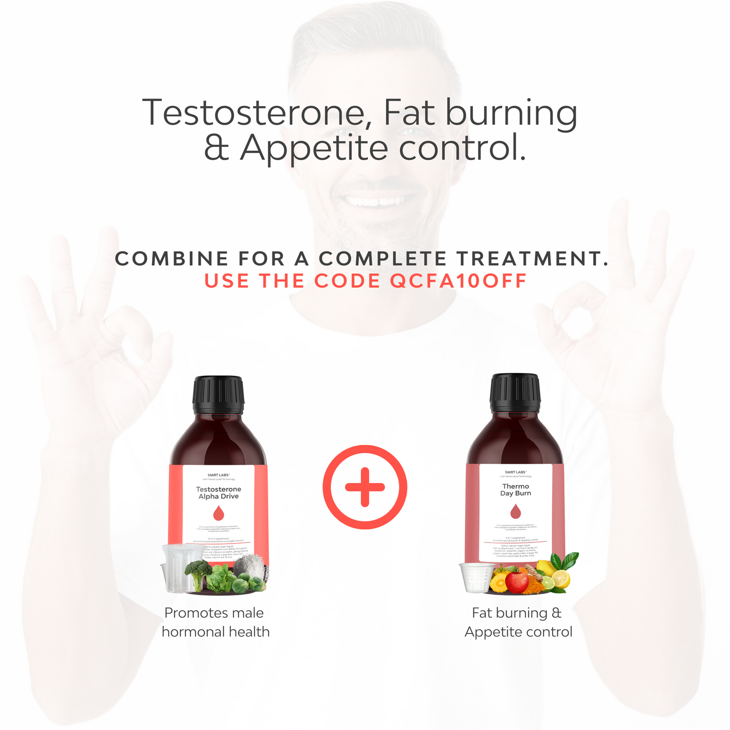 Testosterone Alpha Drive® 13-in-1 | High Potency Naturally Supercharge Testosterone, Sex Drive & Muscle Gain (coming soon)