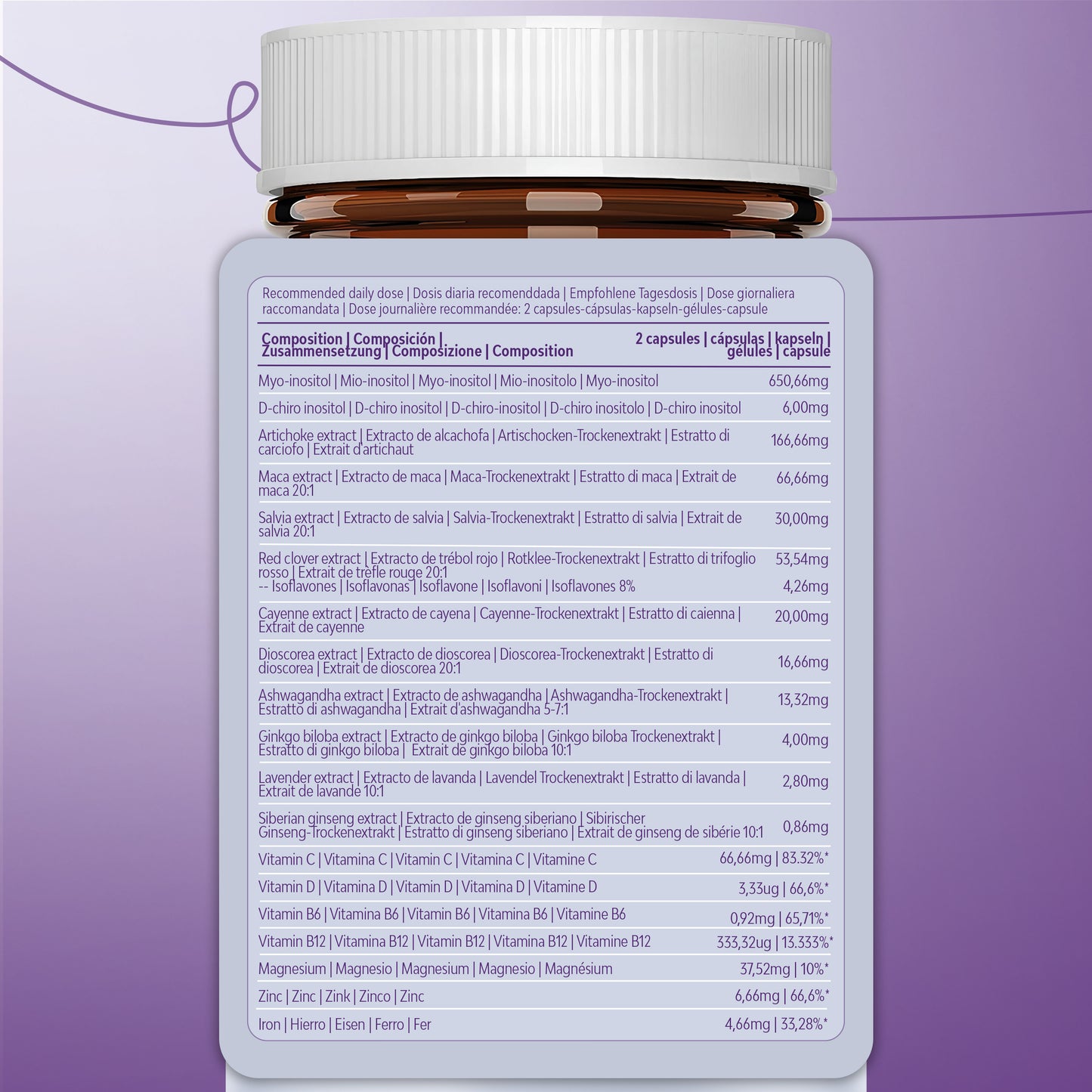 Inositol FEM Menopausia 19 en 1