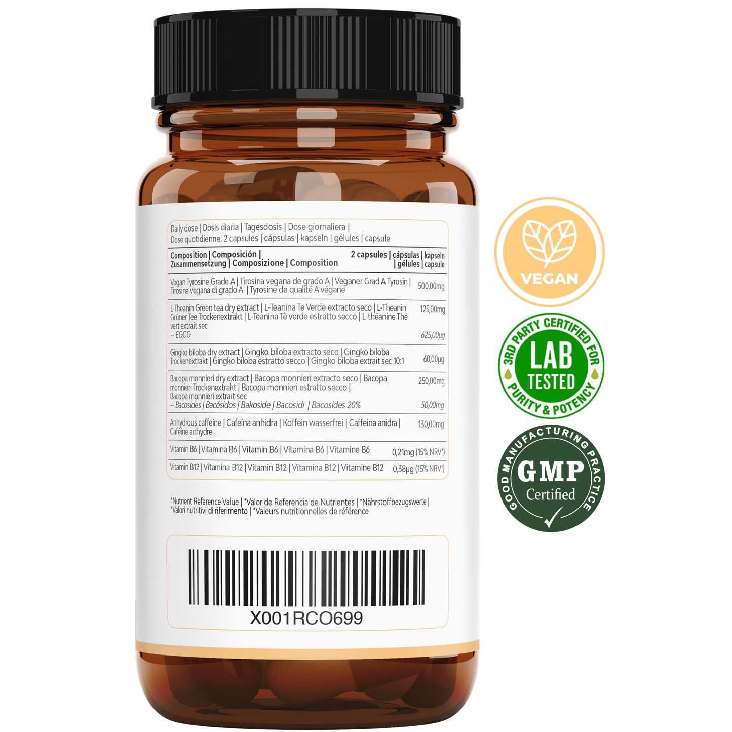 NOOTROPIC® 7-in-1 | Energy, Focus & Brain Function