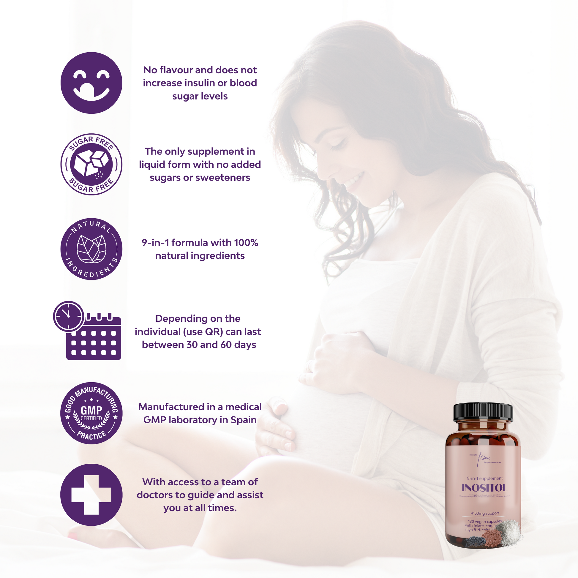 INOSITOL FEM 4100mg 9-in-1 | PCOS, Preconception & Hormonal Control QSTA Labs INOSITOL FEM 4100mg 9-in-1 | PCOS, Preconception & Hormonal Control QSTA Labs