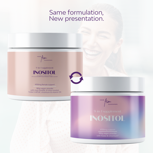 Inositol-P FEM® 4100mg 9 en 1 | SOP, Preconcepción y Control Hormonal