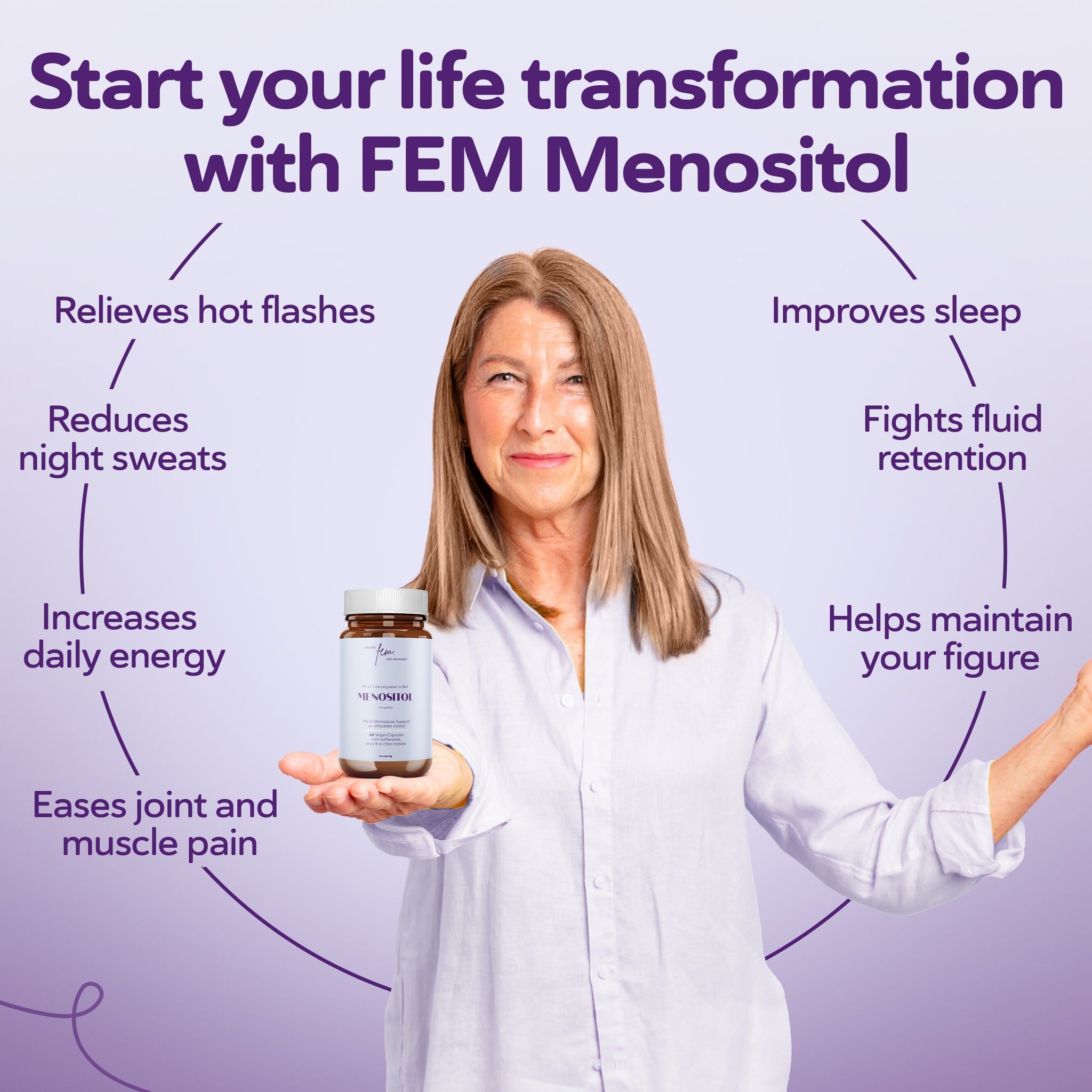 MENOSITOL FEM® 19-in-1 | Perimenopause & Menopause Control – QSTA Labs