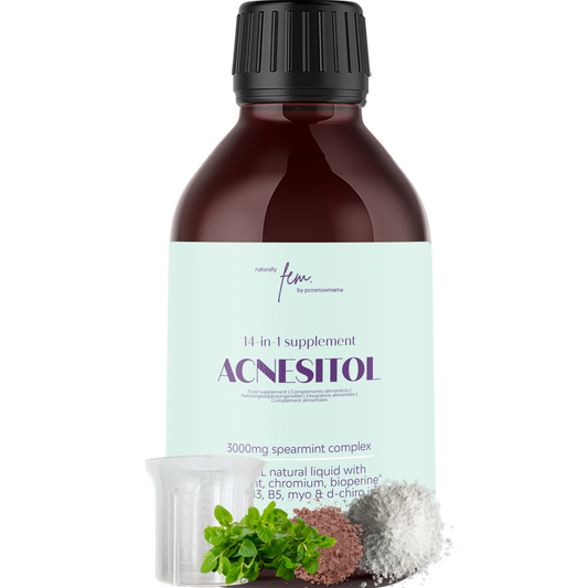 ACNESITOL MINT 3000mg 14-in-1 | Acne & Facial Hair Control