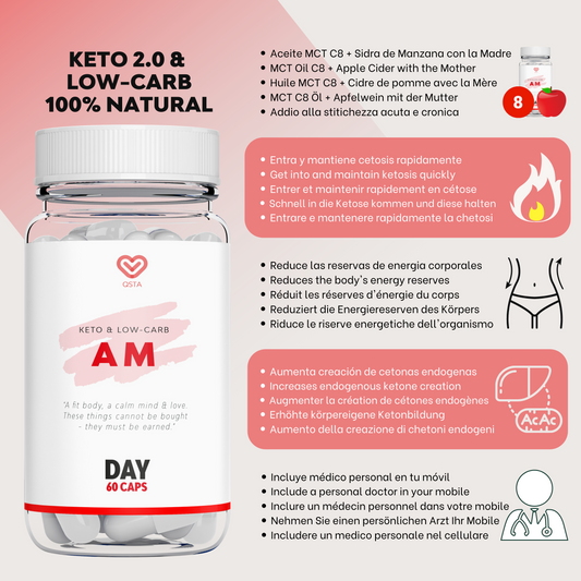 KETO AM® | Daytime ketosis supplement (45 days)
