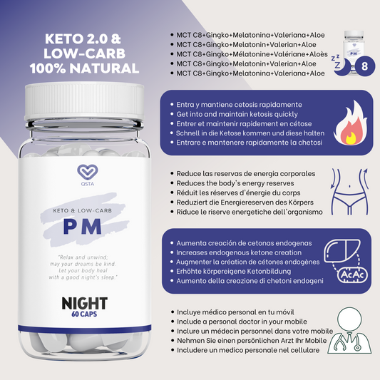 KETOPM® | Suplemento de Cetosis Nocturna (45 DÍAS)