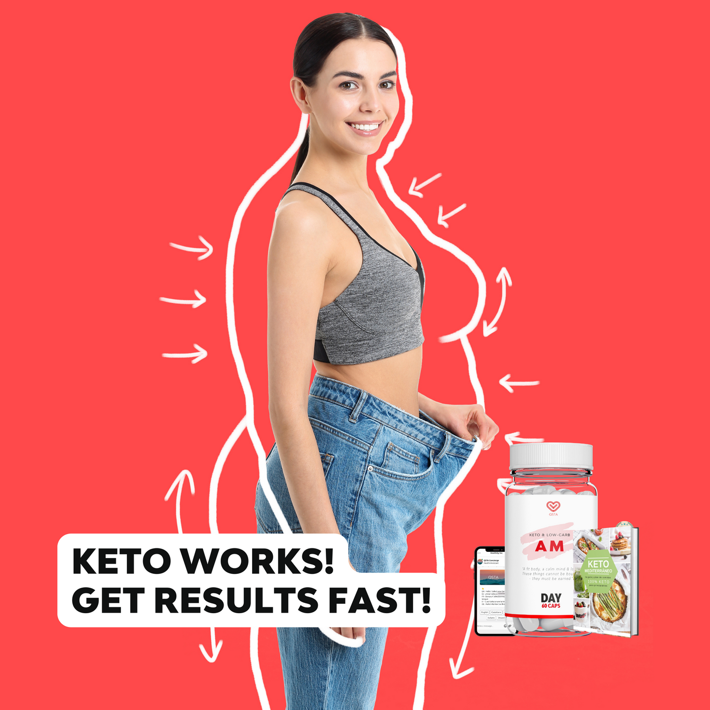 KETO AM® | Daytime ketosis supplement (45 days)