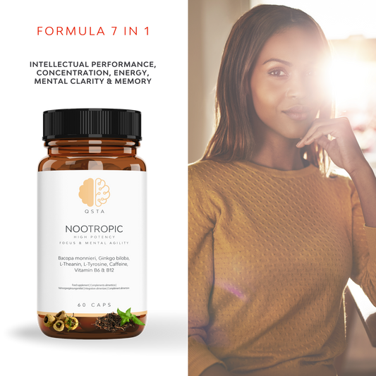 NOOTROPIC® 7 en 1 | Energía, concentración y función cerebral